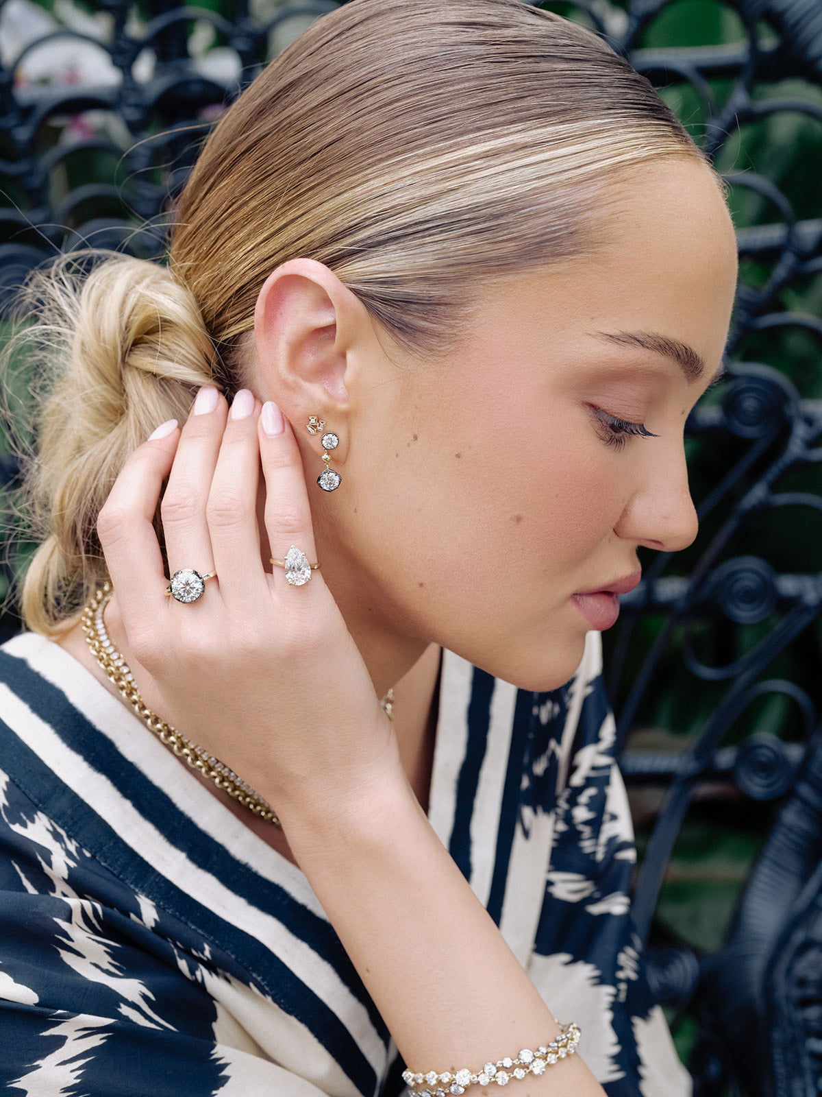 DIAMOND MULTI-SHAPED STUDS