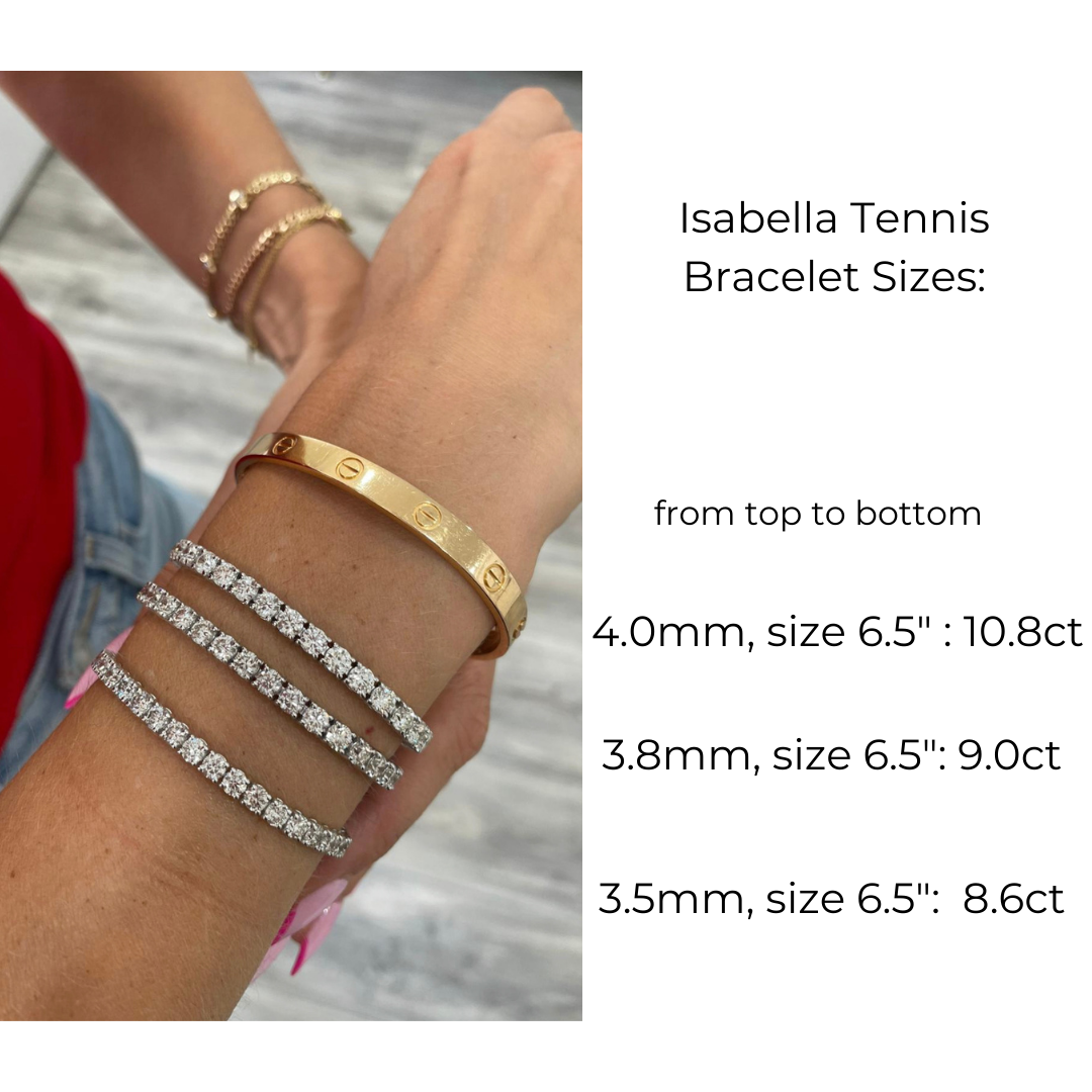  14K GOLD TENNIS DIAMONBRACELET 
Isabella Diamond Tennis Bracelet
Diamond Tennis Bracelet
14K Gold Tennis Bracelet
Luxury Diamond Tennis Bracelet
Designer Tennis Bracelet
Diamond bracelet
Tennis bracelet
Gold bracelet
Fine jewelry
Designer bracelet
Luxury jewelry
Elegant bracelet
Isabella bracelet
Sparkling diamond bracelet
Timeless bracelet