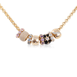 Solid Gold & Gemstone Rondelles