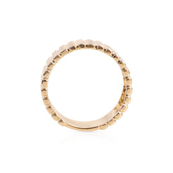 14K  Yellow Gold and Diamond Samantha Large Fluted Ring
