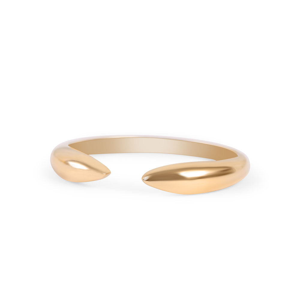 14K GOLD MEDIUM CLAW RING