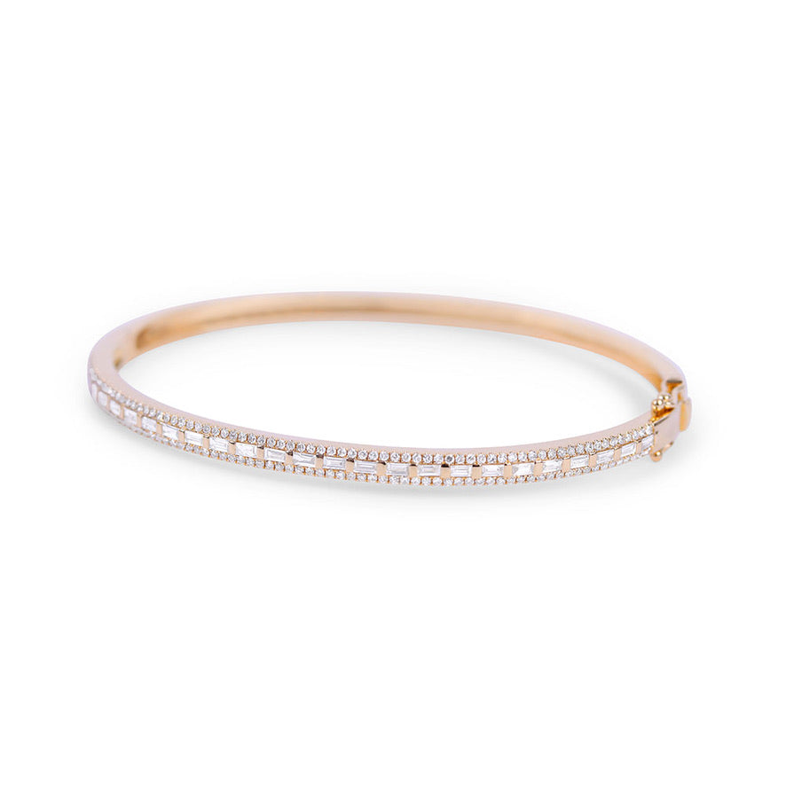 BRI MIXED DIAMOND BANGLE