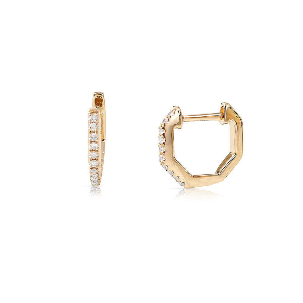 DIAMOND HEX HUGGIE