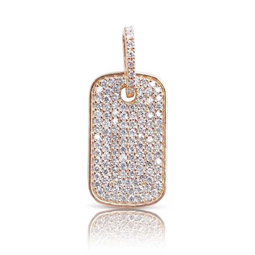 MEDIUM DIAMOND DOG TAG