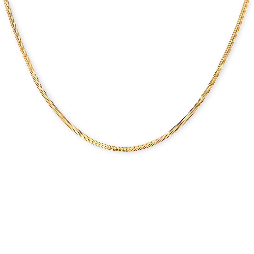 14K GOLD SNAKE CHAIN
