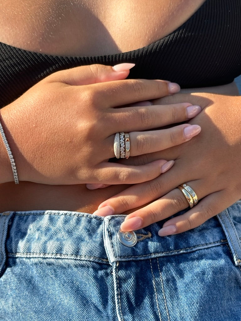 ABIGAIL DIAMOND MULTISHAPED RING