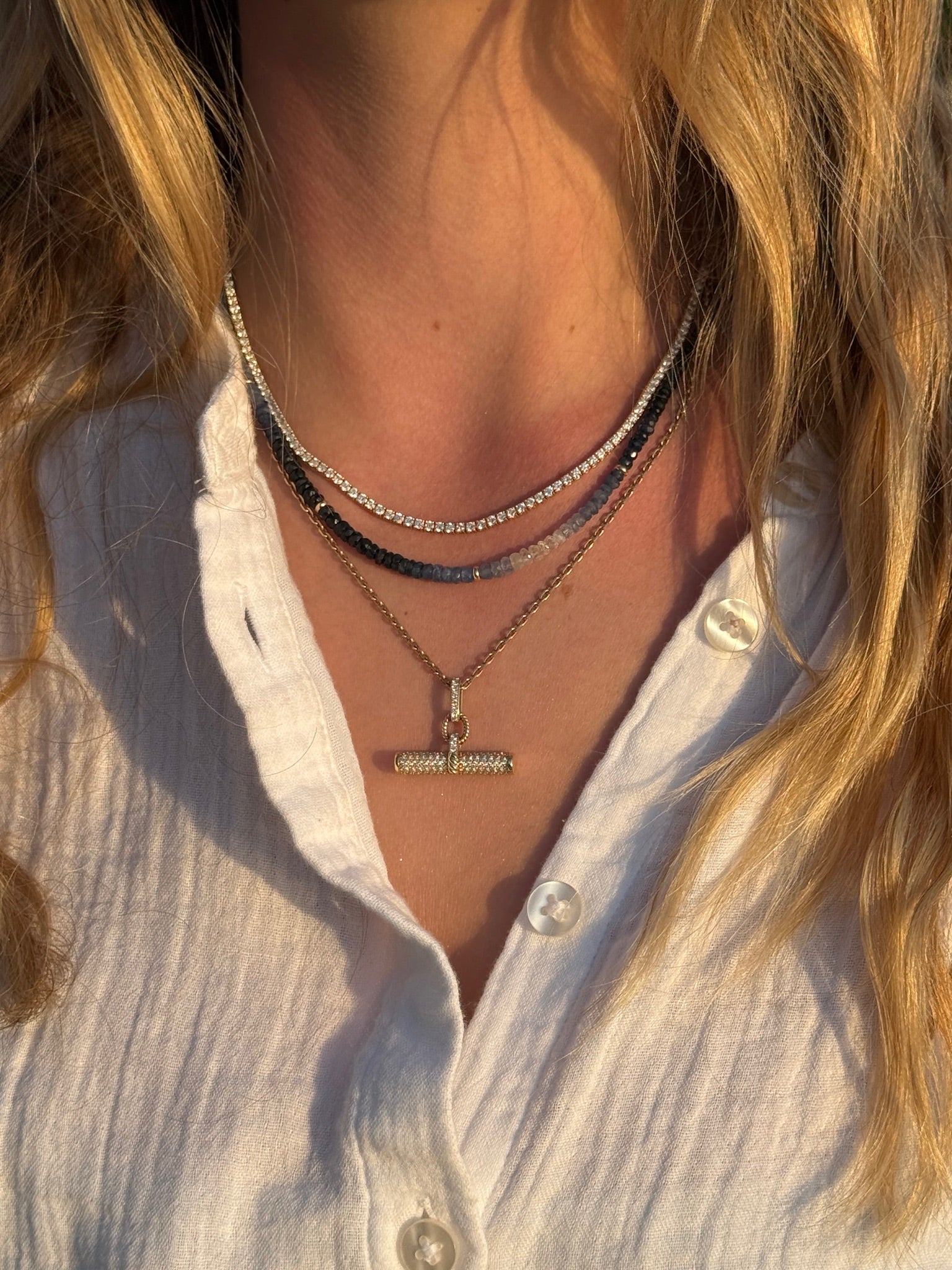 14K GOLD DIAMOND CUT CHAIN