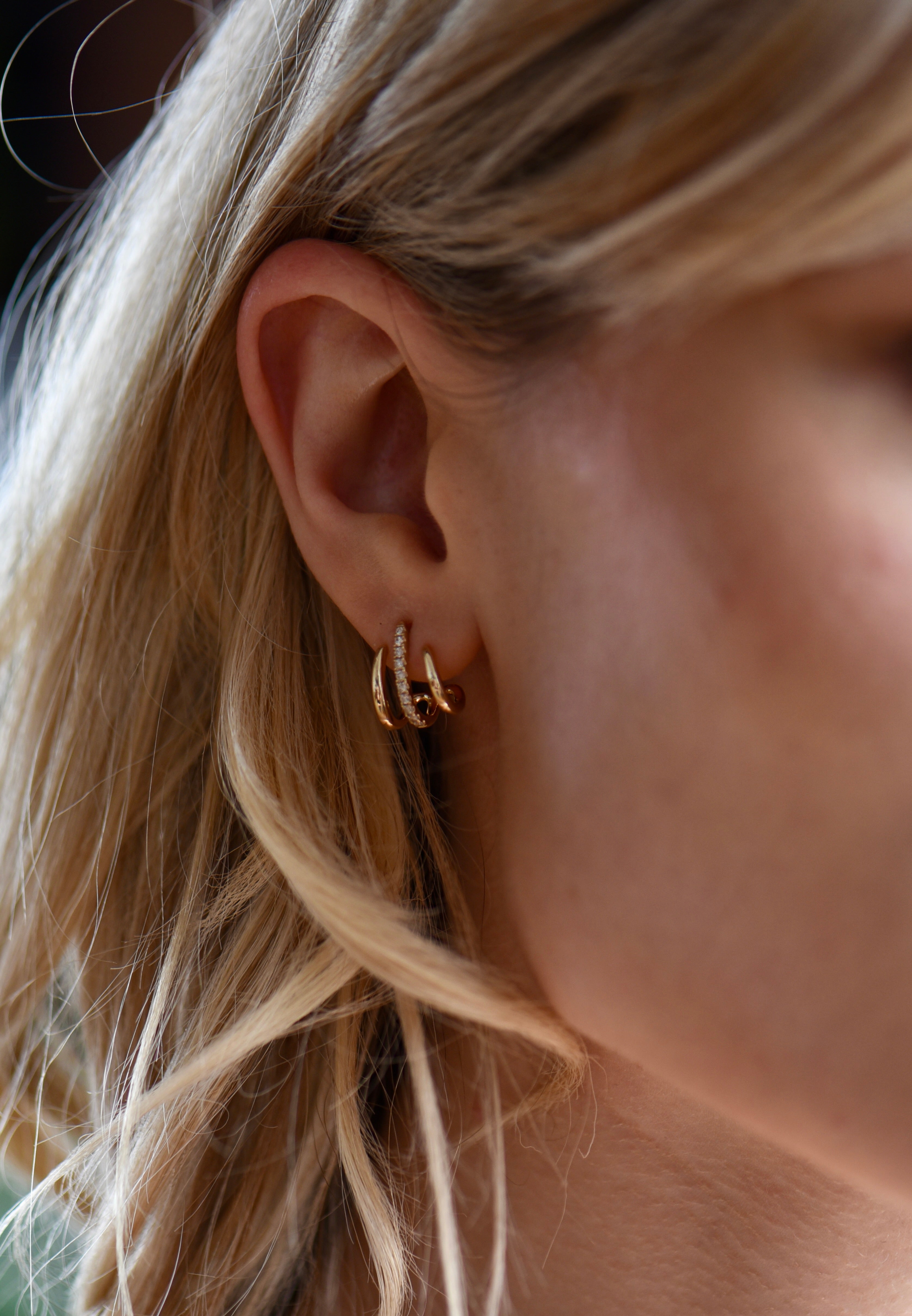 ALEXIA DIAMOND CAGE EARRINGS