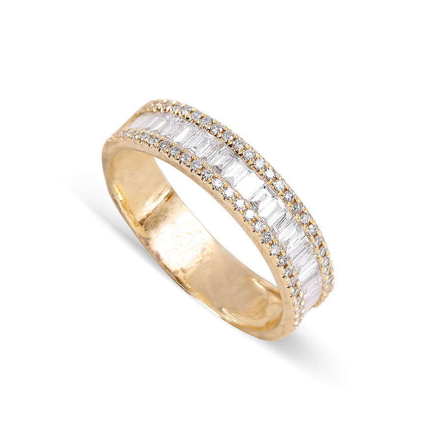 BLAKE 14K GOLD BAGUETTE DIAMOND RING
Blake Baguette Diamond Ring
Baguette Diamond Ring
Baguette Ring
Designer Baguette Diamond Ring
Luxury Baguette Diamond Ring
