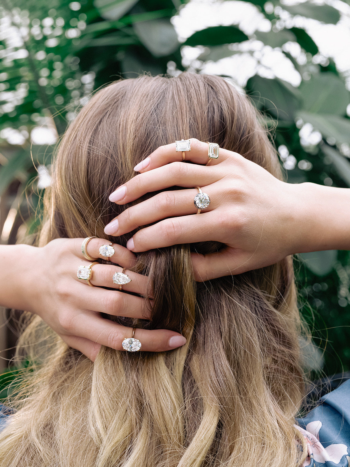 ELONGATED CUSHION RHODIUM POWER PINKY RING™