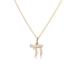 DIAMOND CHAI NECKLACE