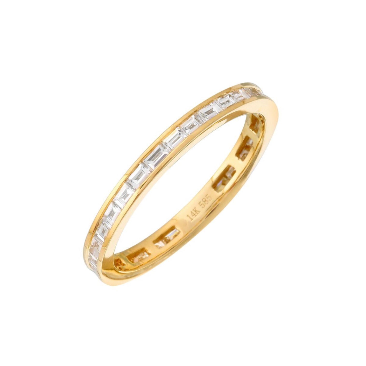 ALICE BAGUETTE DIAMOND  ETERNITY BAND