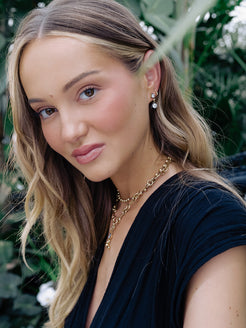 14K Gold Georgian-Style Diamond Drop Earrings