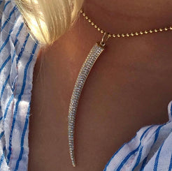 Diamond Horn Charm
Diamond-Encrusted Horn Charm
Luxury Diamond Horn Pendant
Diamond Horn Charm Necklace
Diamond Horn Jewelry
Horn charm
Diamond pendant
Fine jewelry
Luxury charm
Designer pendant
Statement jewelry
Custom charm
Fashion jewelry
Diamond jewelry
