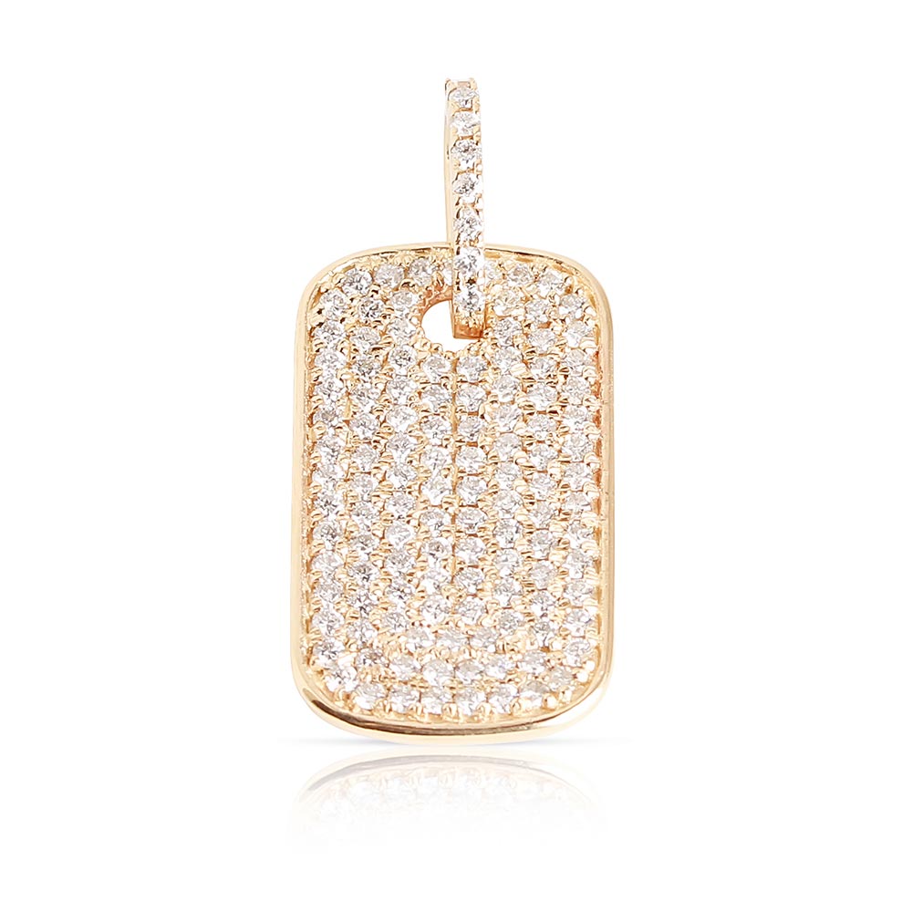 LARGE DIAMOND DOG TAG