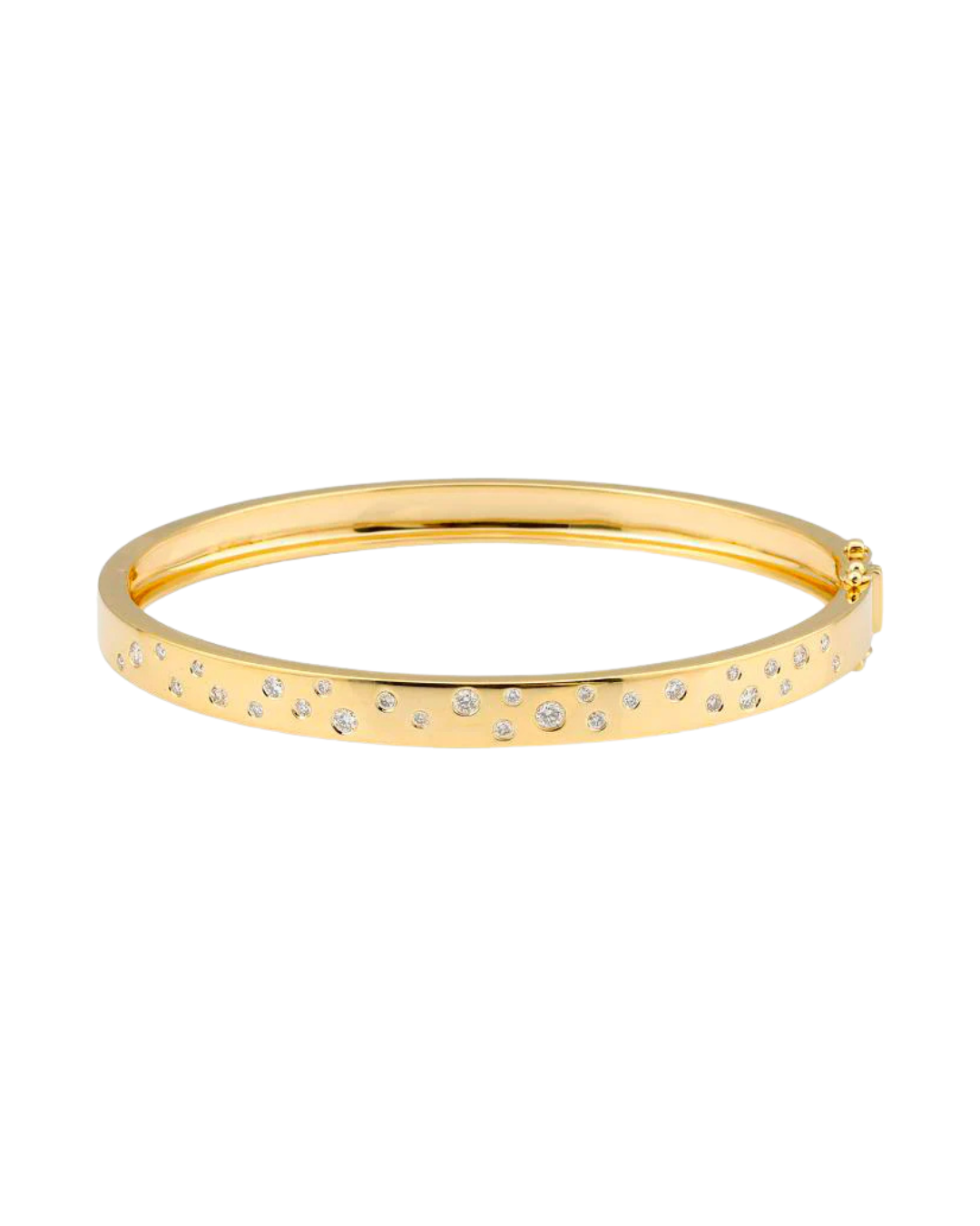SCATTERED DIAMOND BANGLE