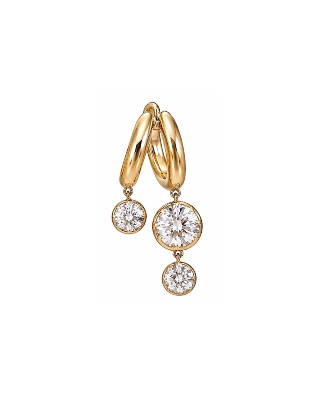 GEORGIAN STYLE DIAMOND CLAW EARRINGS