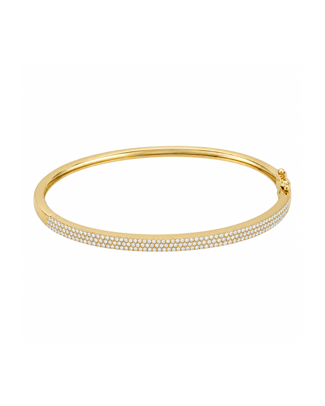 14K GOLD DIAMOND AMELIA BANGLE
