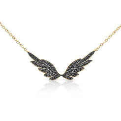 Black Diamond Angel Wings